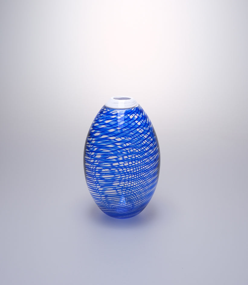 Sogni Azzurri Hand-Blown Glass Object