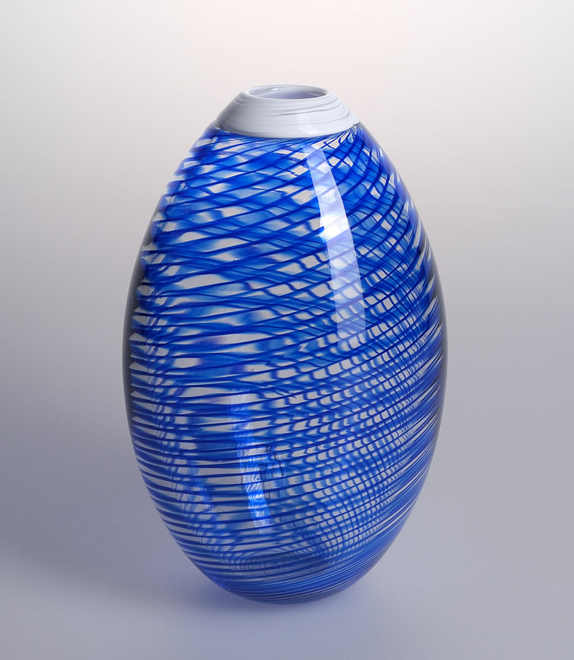 Sogni Azzurri Hand-Blown Glass Object