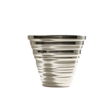 SERRATED SILVER TUMBLER