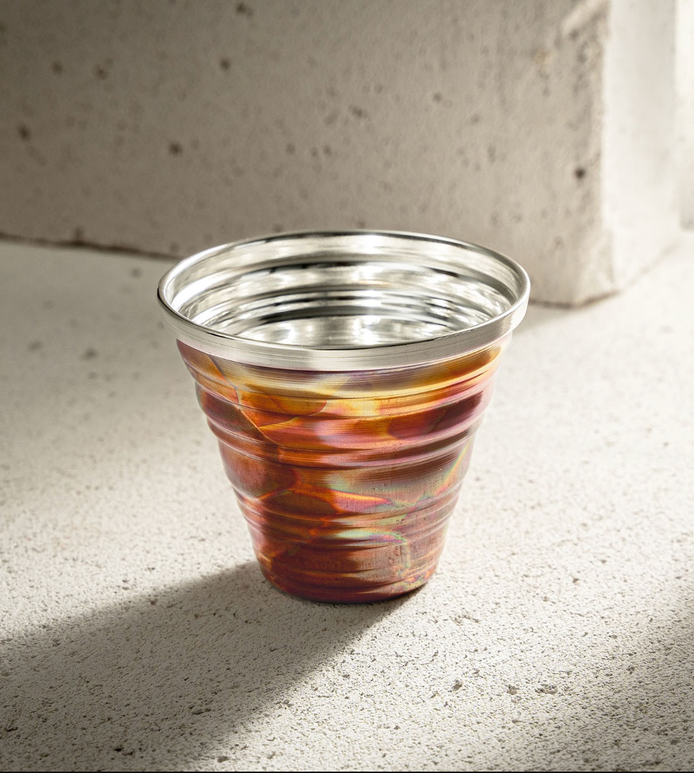 SERRATED HEAT-TREATED TUMBLER