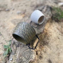 Hic Ceramics Stone Medium Cup Recif — Handcrafted Stoneware Cup with Removable Handle