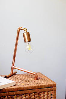 Solid Copper Table Lamp