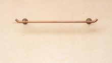 Industrial Copper Wall-Mounted Towel Rail – view 5