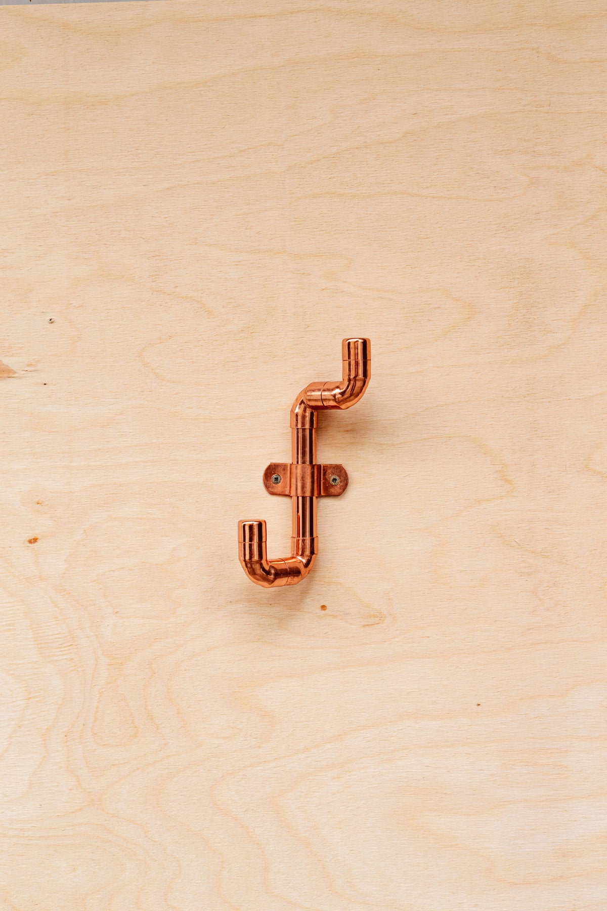 Industrial Copper Double Wall Hook – view 3