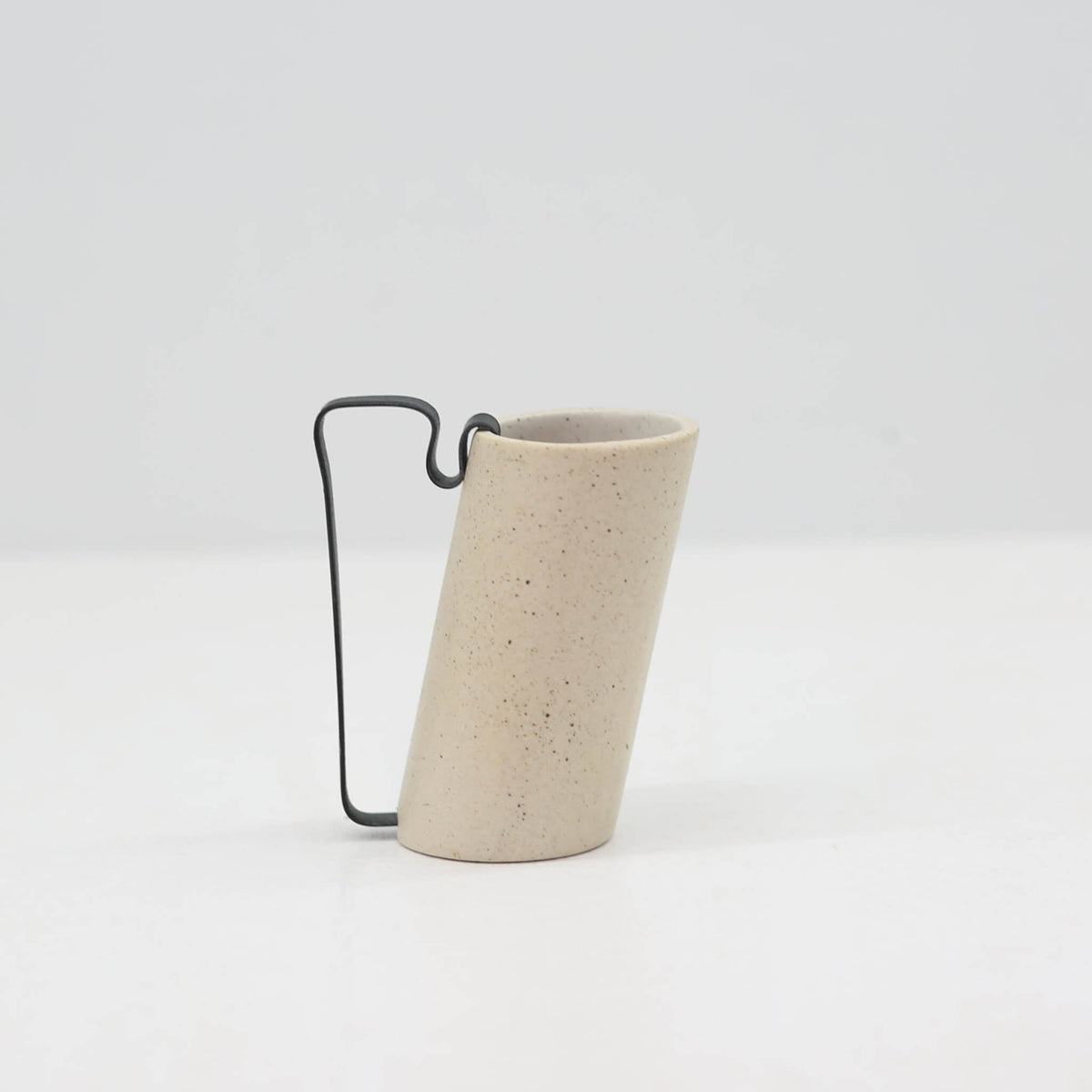 Hic Ceramics Small Cylindrical Cup — Handcrafted Stoneware Espresso Cup