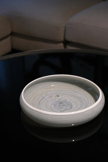 Luna Grigia Hand-Blown Glass Object