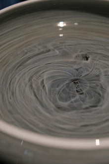 Luna Grigia Hand-Blown Glass Object