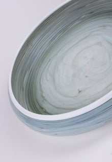 Luna Grigia Hand-Blown Glass Object