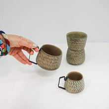 Hic Ceramics Sand Cup Set Recif — Handcrafted Stoneware Trio