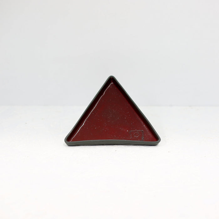 Hic Ceramics Medium Triangle Plate — Handcrafted Stoneware Serving Plate