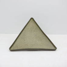 Hic Ceramics Large Triangle Plate — Handcrafted Stoneware Serving Plate