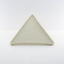 Hic Ceramics Large Triangle Plate — Handcrafted Stoneware Serving Plate