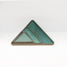 Hic Ceramics Large Triangle Plate — Handcrafted Stoneware Serving Plate