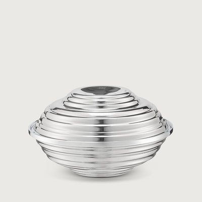 SERRATED SILVER BOWL SET