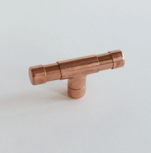 Copper Button Handle – view 2