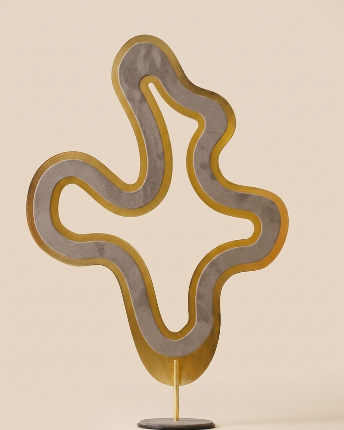 Amorphous Nubuck Decorative Object II