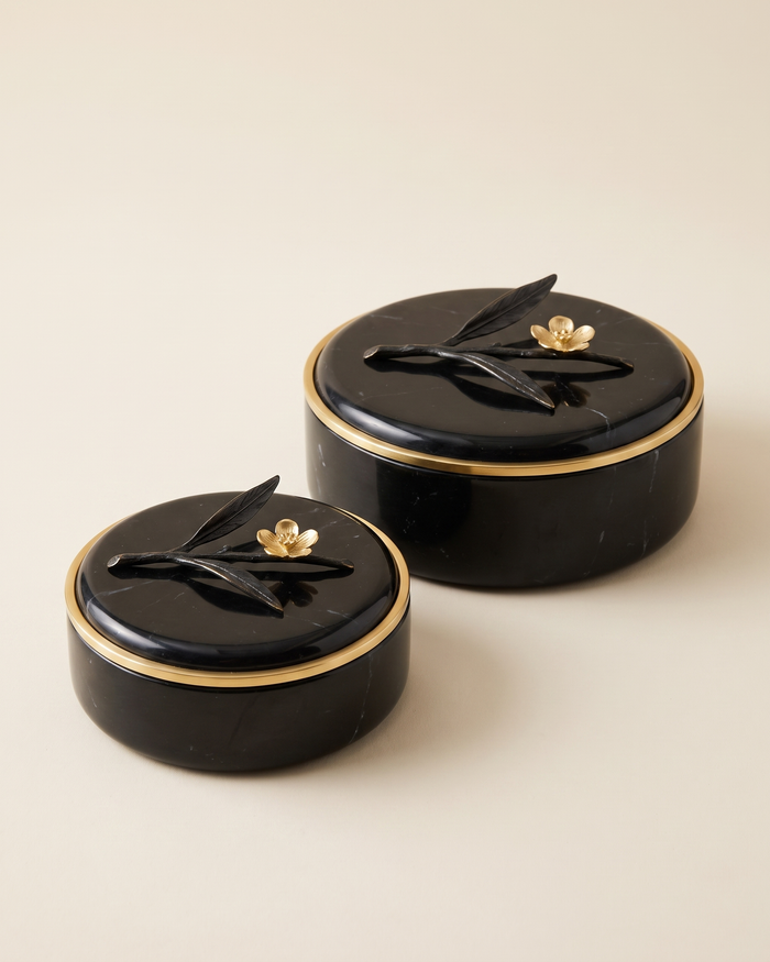 Box with Brass Branch