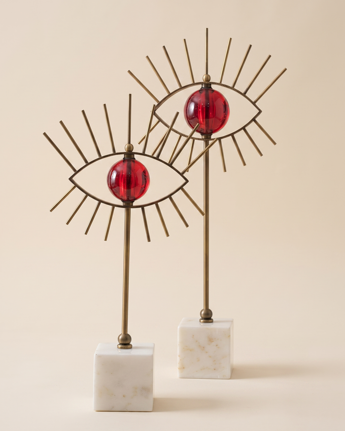 Brass Eyes Decorative Object II
