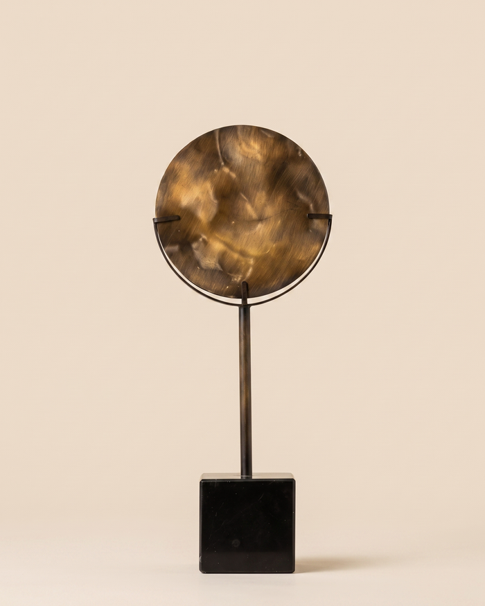 Brass Plate Decorative Object II