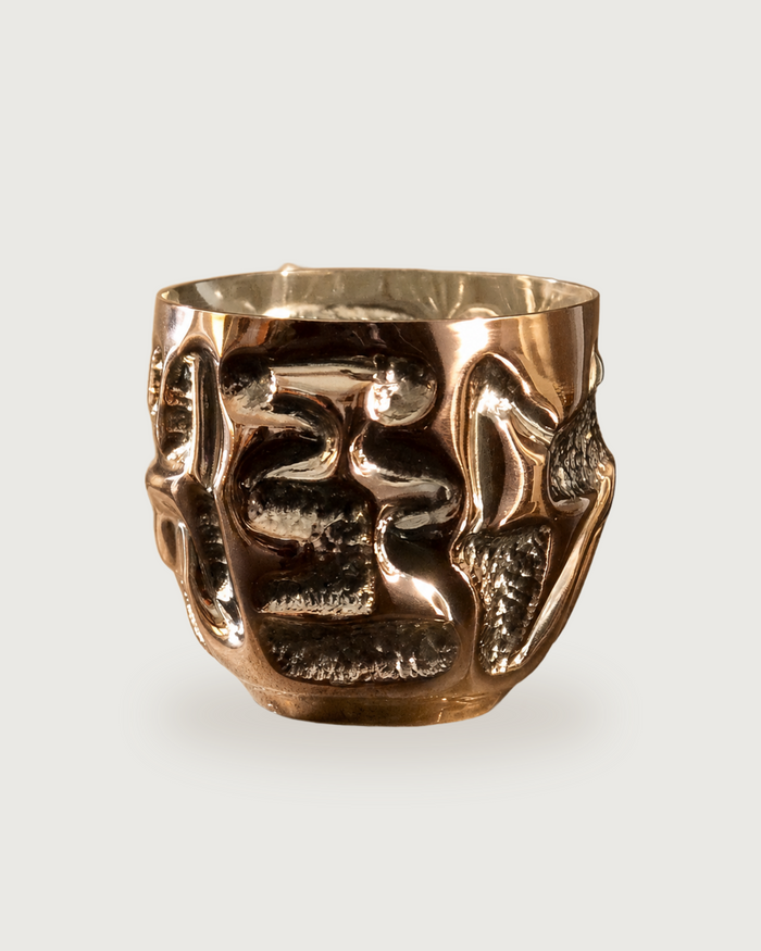CHASED COPPER TUMBLER # 2