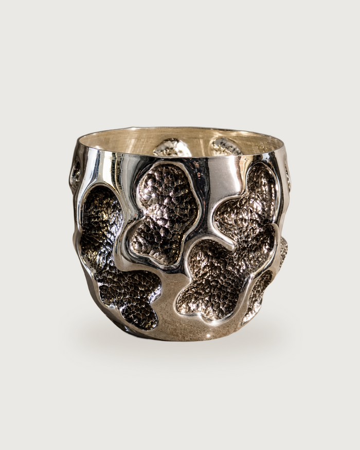 CHASED COPPER TUMBLER # 25