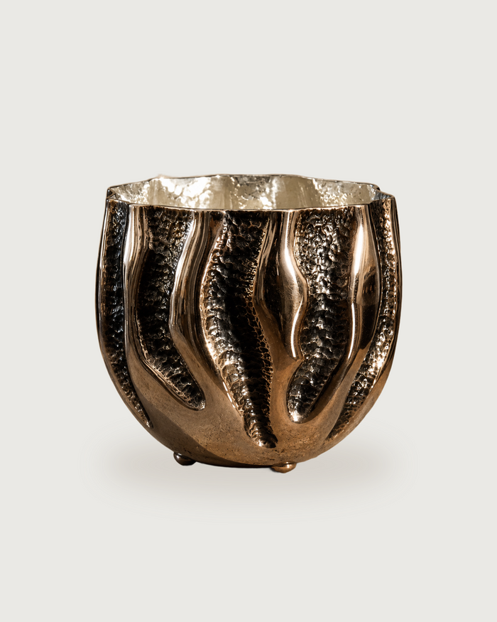 CHASED COPPER TUMBLER # 26