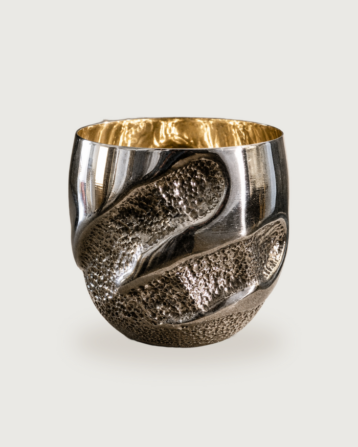 CHASED COPPER TUMBLER # 29