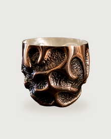 CHASED COPPER TUMBLER # 35 — Modeditions, handmade · Bels & Pearl