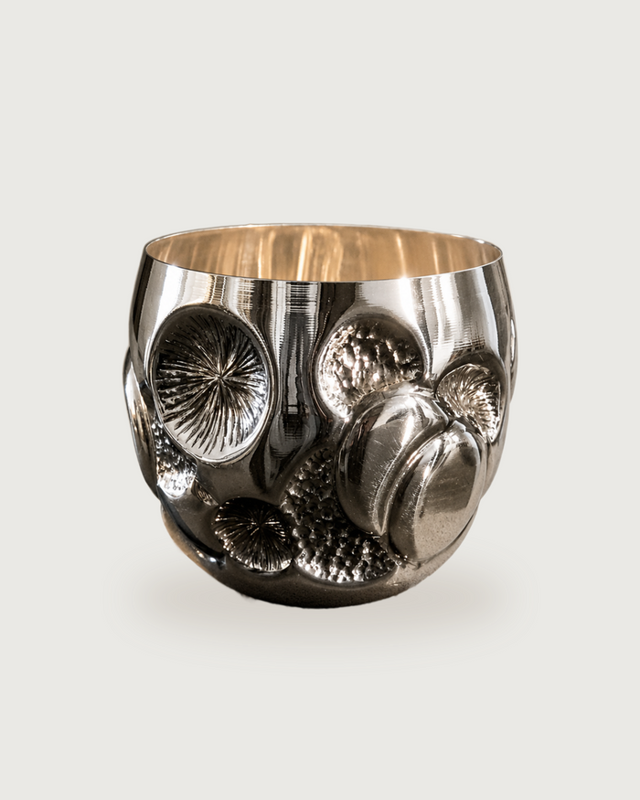CHASED COPPER TUMBLER # 37