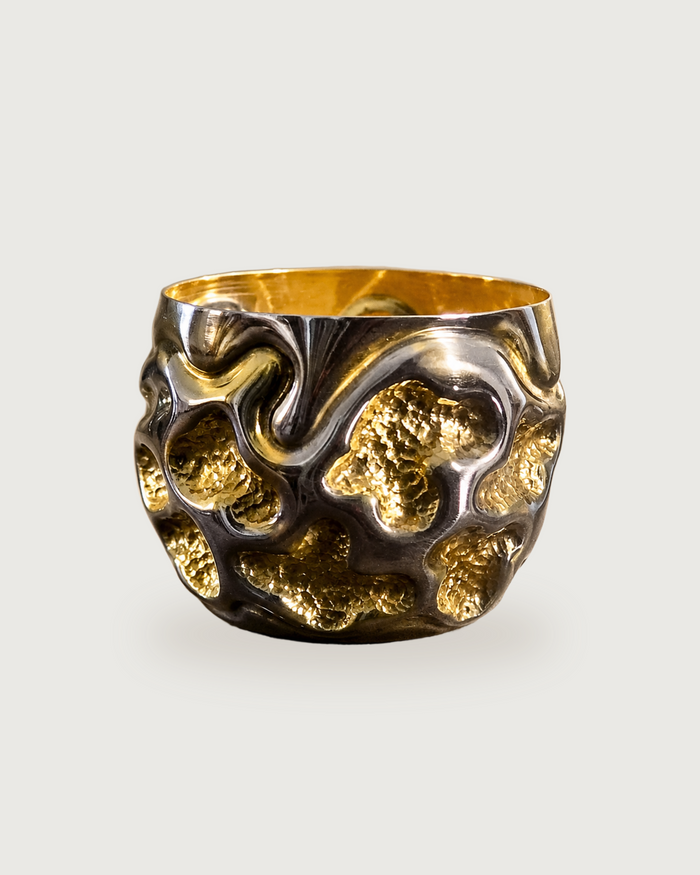 CHASED COPPER TUMBLER # 38