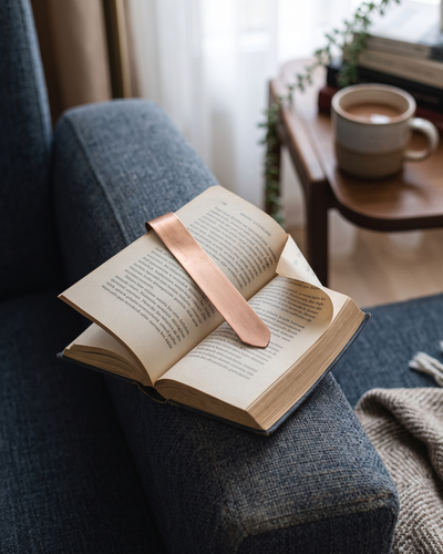 Bookmark – 100% Solid Copper, Handcrafted Minimalist Design