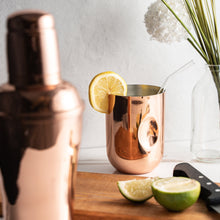 Handcrafted Solid Copper Tumbler – Elegant Copper Drinkware for Every Occasion - Alfiq's Store