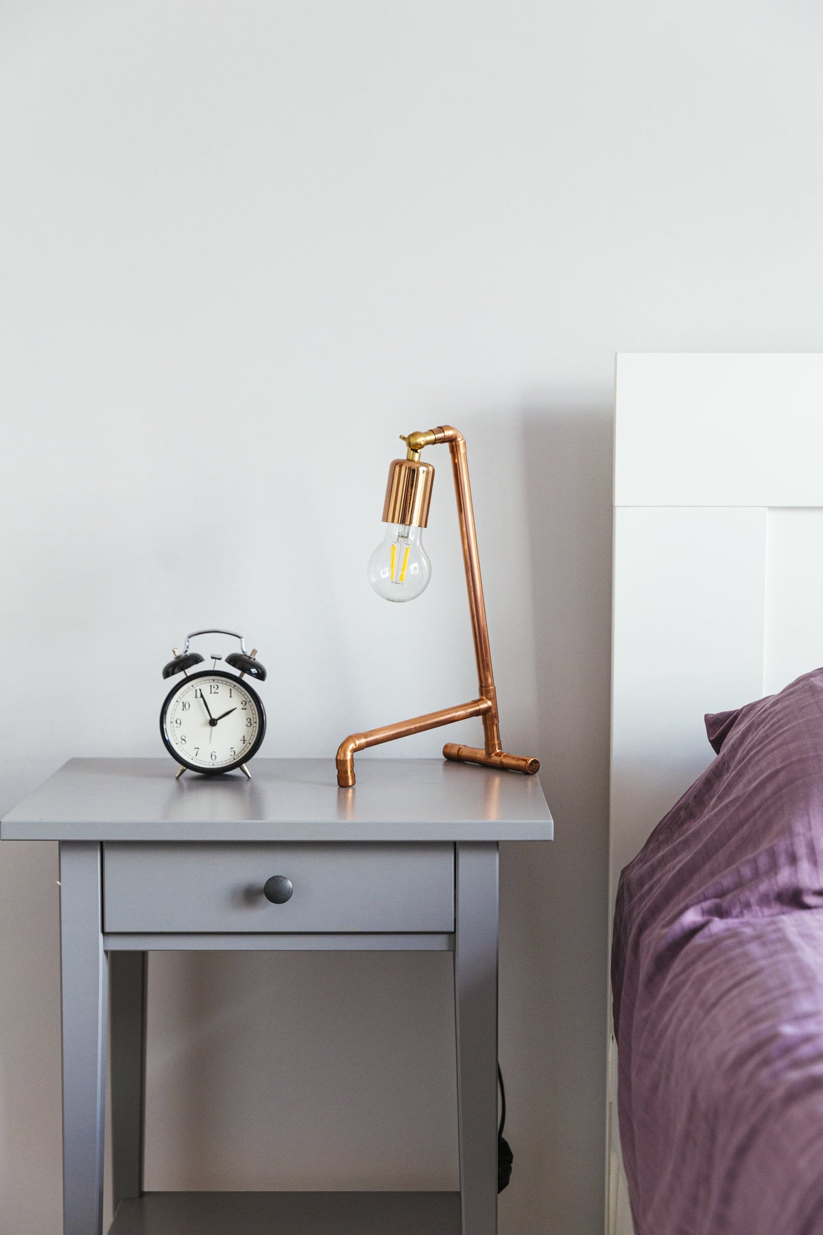 Solid Copper Table Lamp – view 6