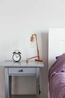 Solid Copper Table Lamp – view 6