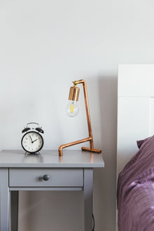 Solid Copper Table Lamp – view 5