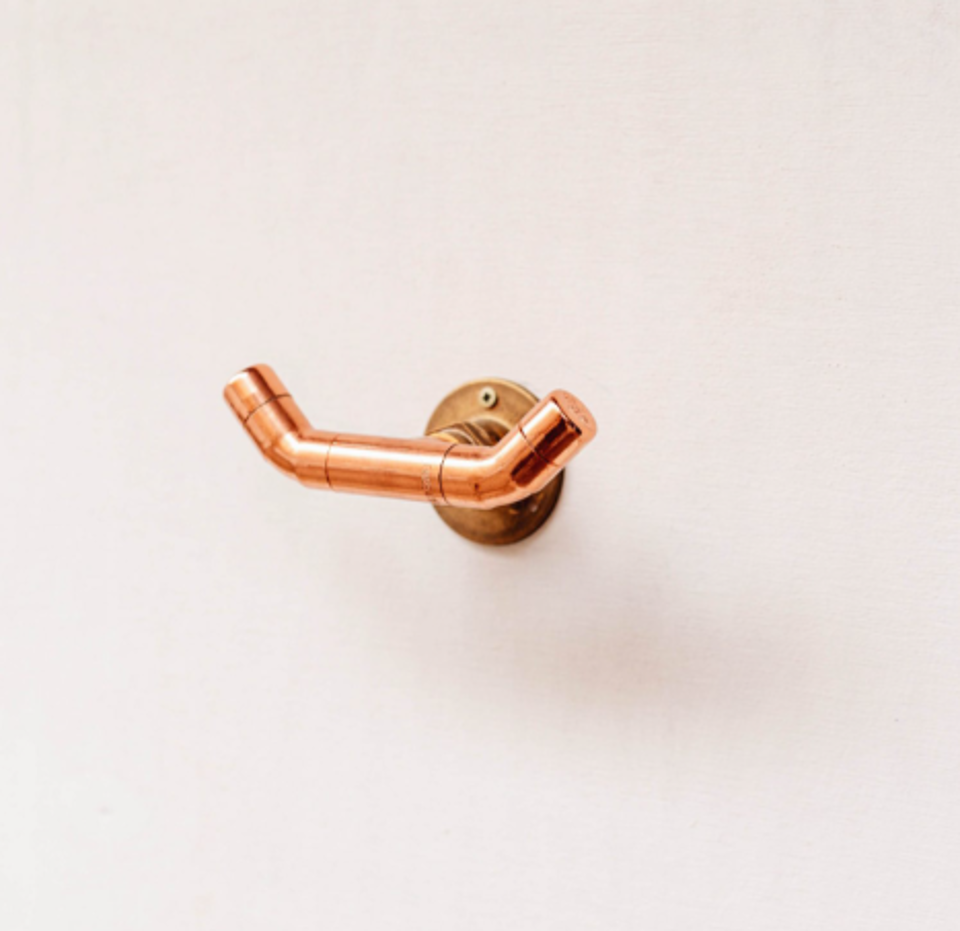 Industrial Copper Wall Hook