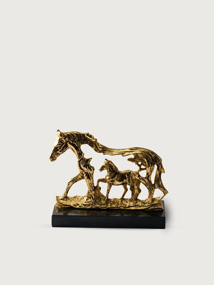 Double Horse Decorative Object I
