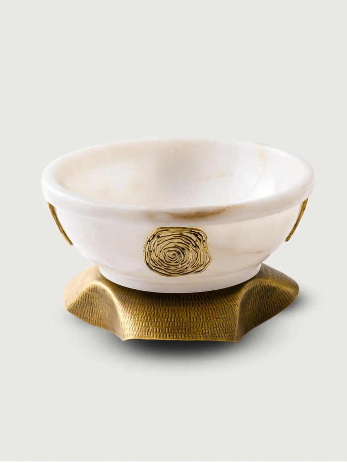 Amorphous Bowl on Brass Base II