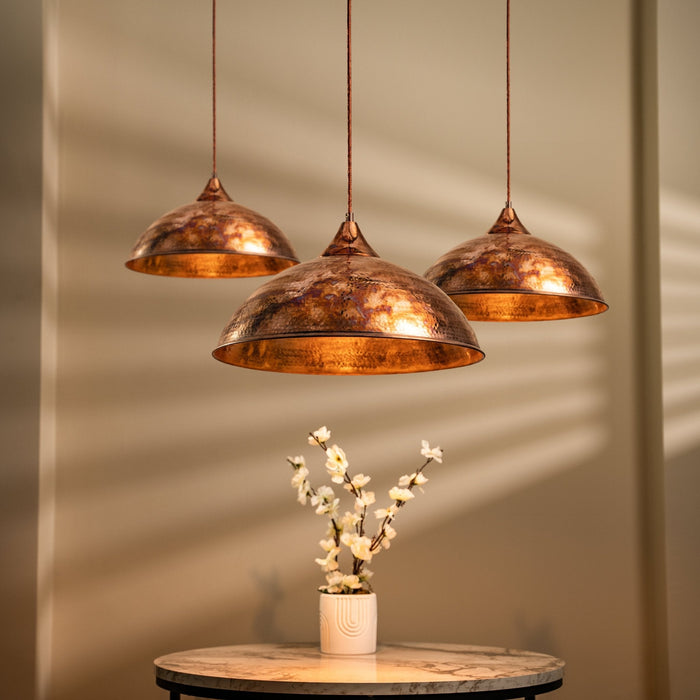 New Model Farmhouse Copper Pendant Light – Timeless Elegance for Interior & Exterior Spaces