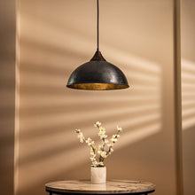 Handmade Farmhouse Copper Pendant Light | Dark Copper & Green Patina Chandelier - Alfiq's Store
