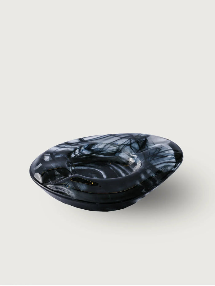 Polished Glass Ashtray