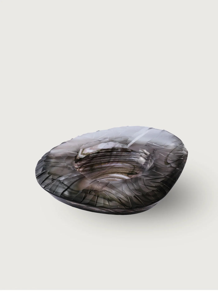 Striped Glass Ashtray II
