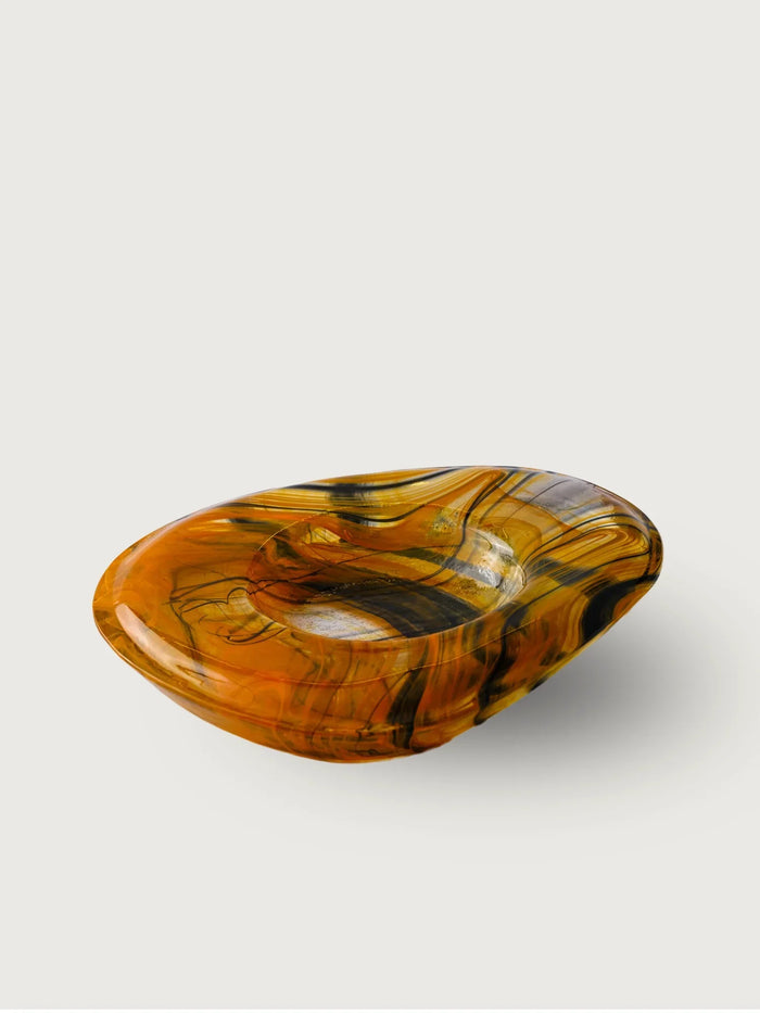 Polished Glass Ashtray VI