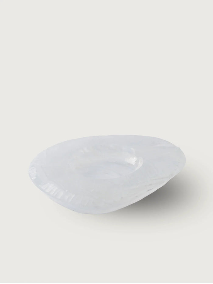 Striped Glass Ashtray IV
