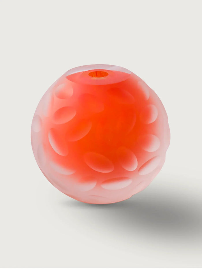 Murano Glass Sphere with Almond Detail III