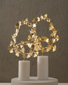 Flying Gynco Decorative Object II - styled on a warm beige console in a cosy interior
