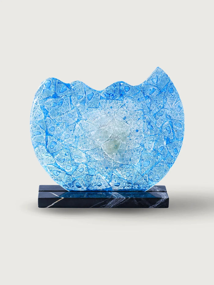 Cut Glass Disc — Medium