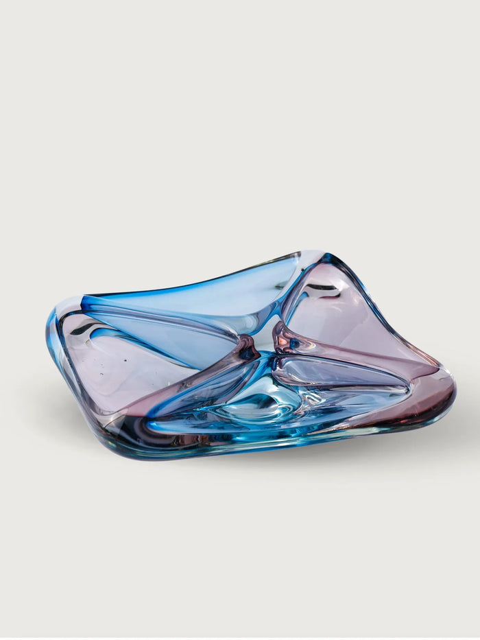 Murano Four-Section Glass Bowl V