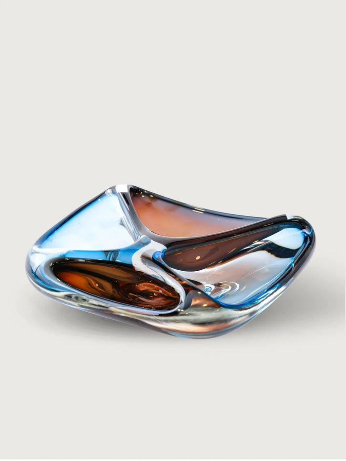 Murano Four-Section Glass Bowl III