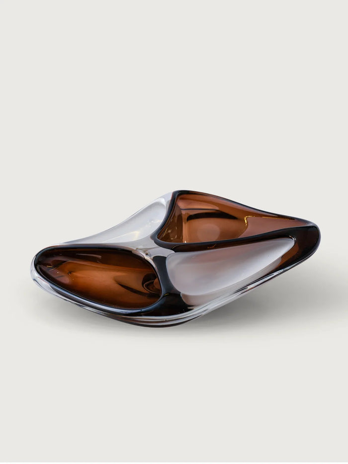 Murano Four-Section Glass Bowl VII